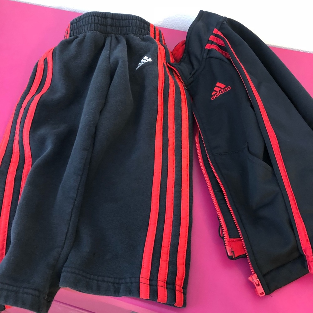 Little baby’s Adidas outfit
